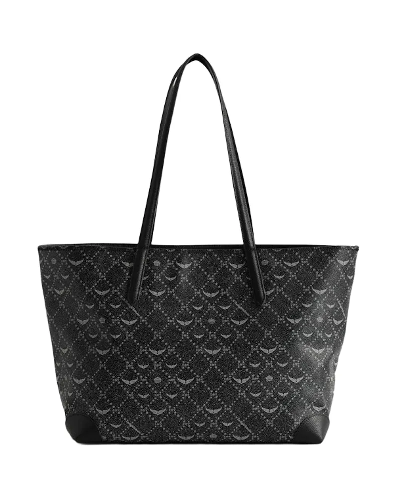 Zadig & Voltaire Z Shopper Monogram Tasche Schwarz