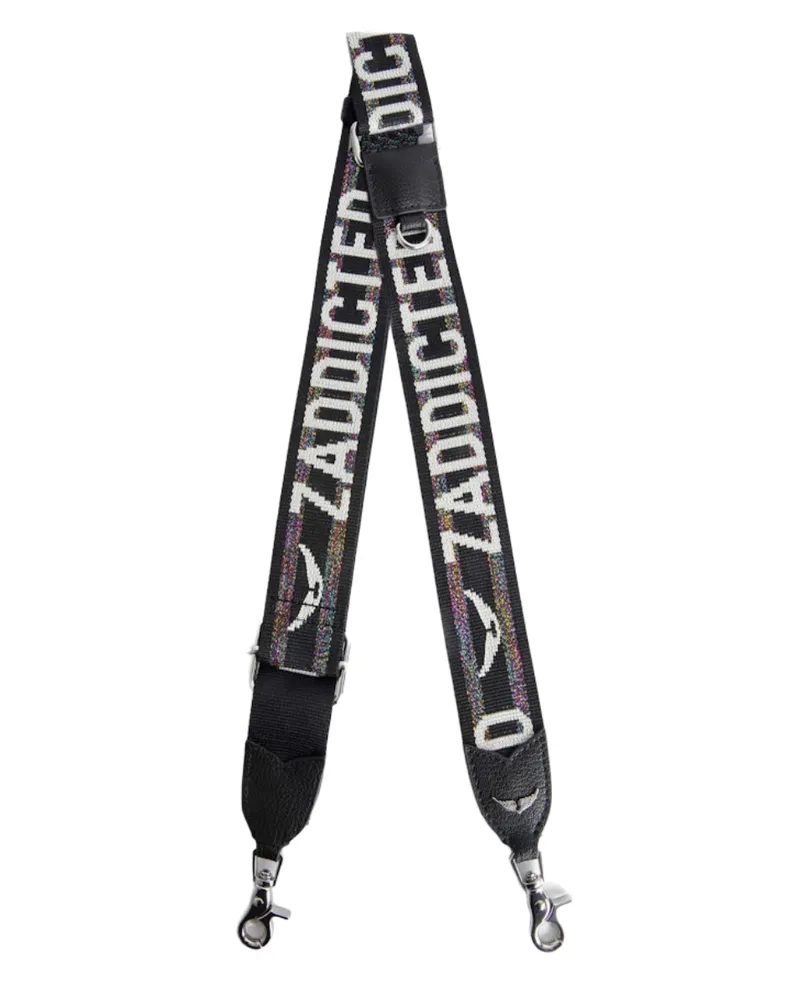 Zadig & Voltaire Zadig Glitter Schulterriemen Mehrfarbig