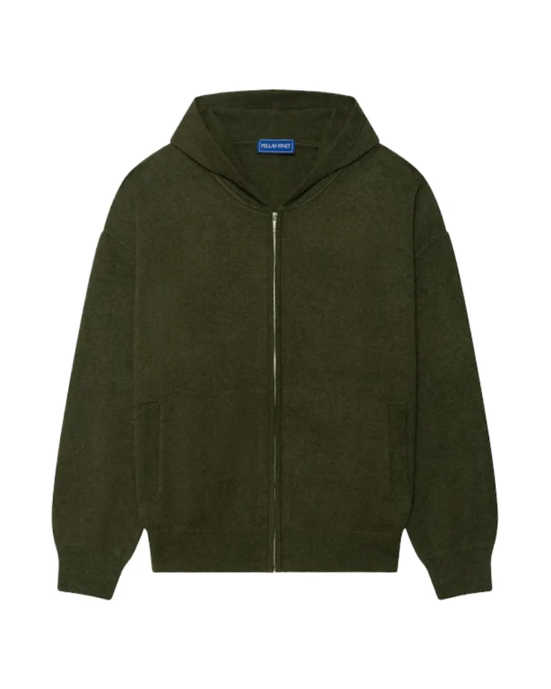 Zadig & Voltaire Cardigan Camille 100% Kaschmir Kaki