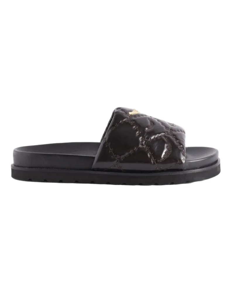 Zadig & Voltaire Mules Teddy Bare Vintage Braun
