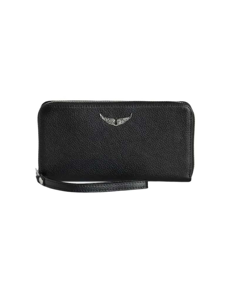 Zadig & Voltaire Brieftasche Compagnon Schwarz