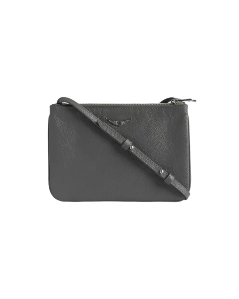 Zadig & Voltaire Tasche Duo Wings Grau