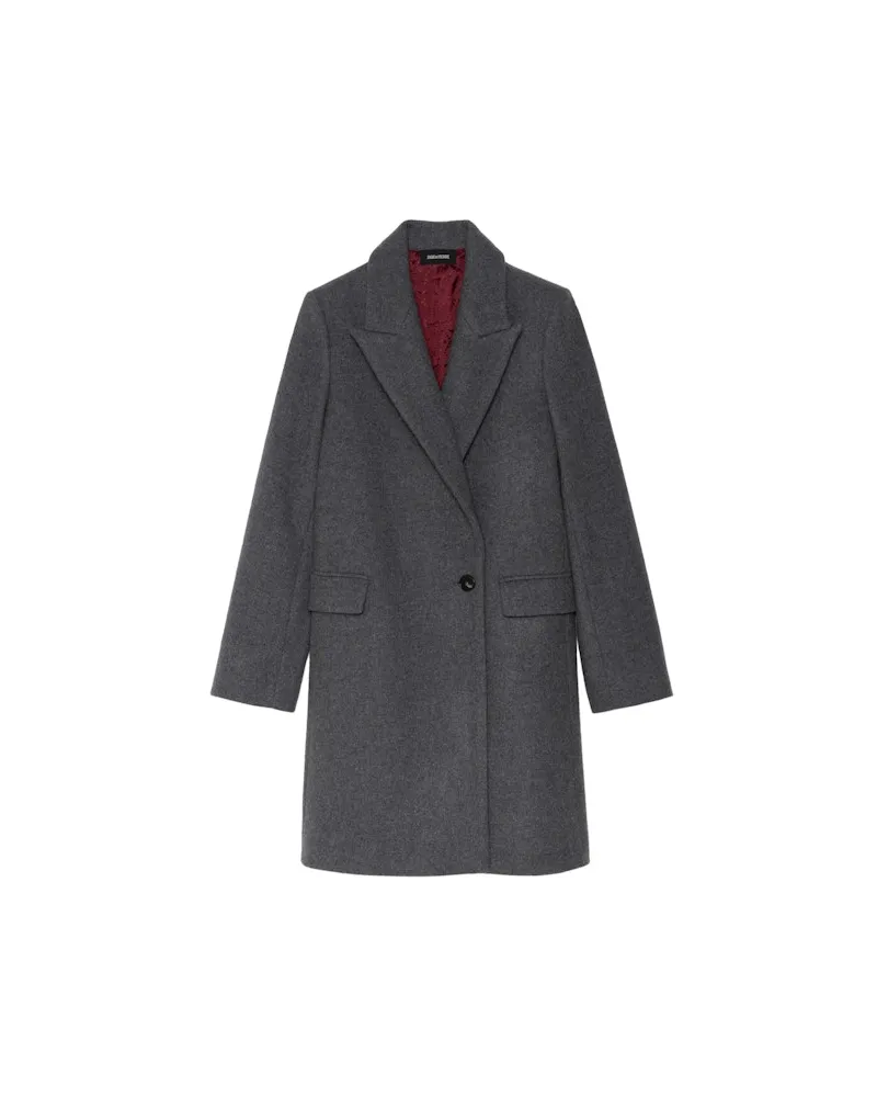Zadig & Voltaire Mantel Miewl Gris
