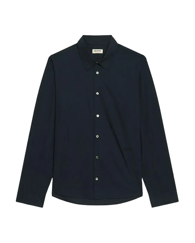 Zadig & Voltaire Sid Hemd Blau