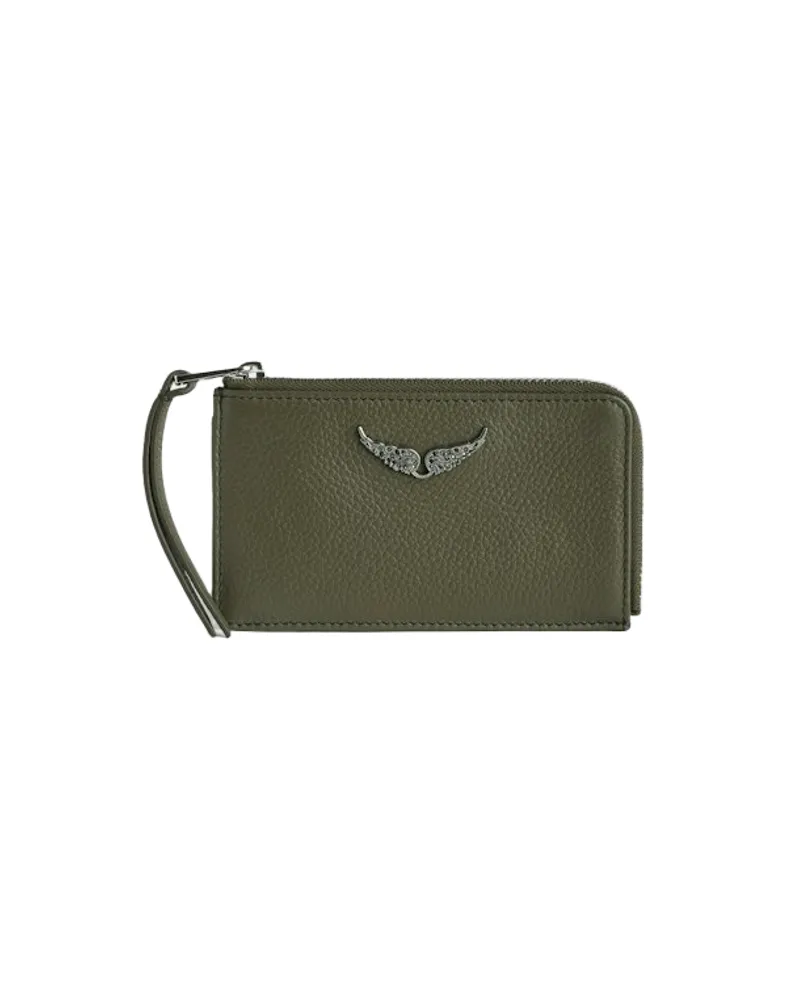 Zadig & Voltaire ZV Card Kartenetui Grün