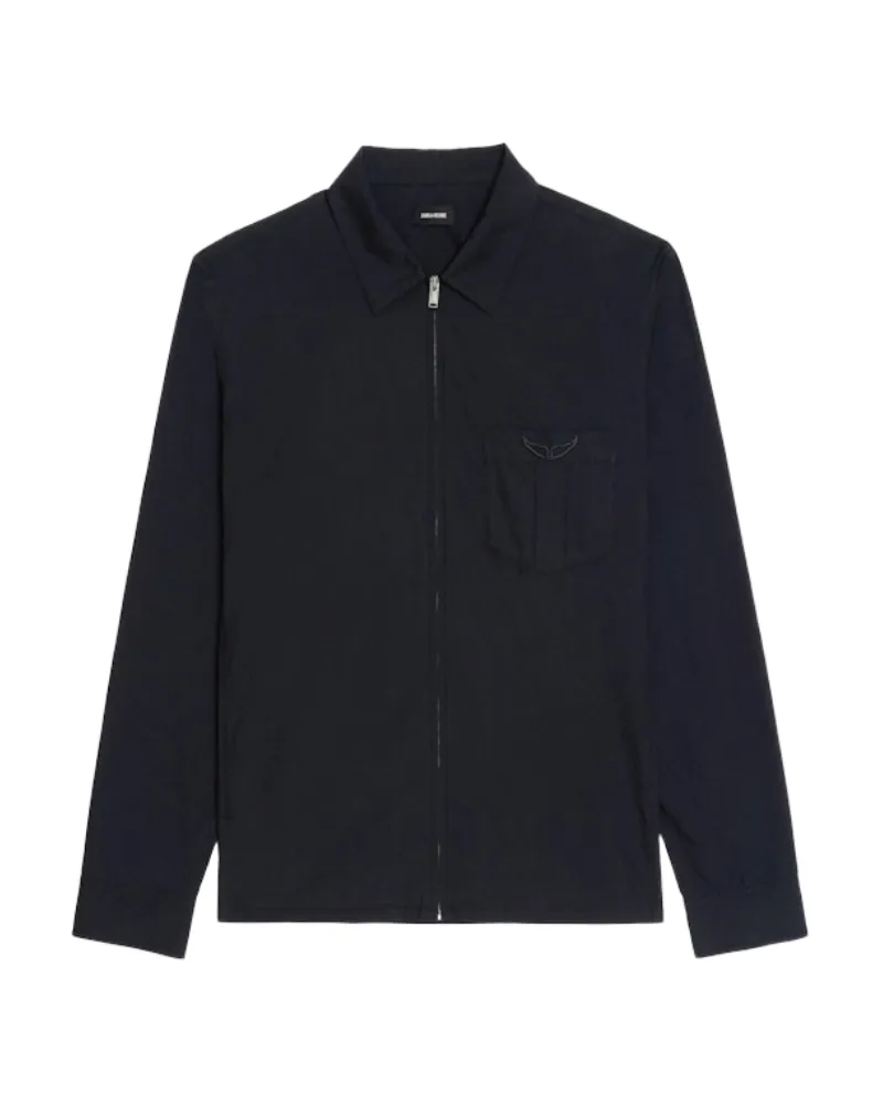 Zadig & Voltaire Hemd Suzy Schwarz