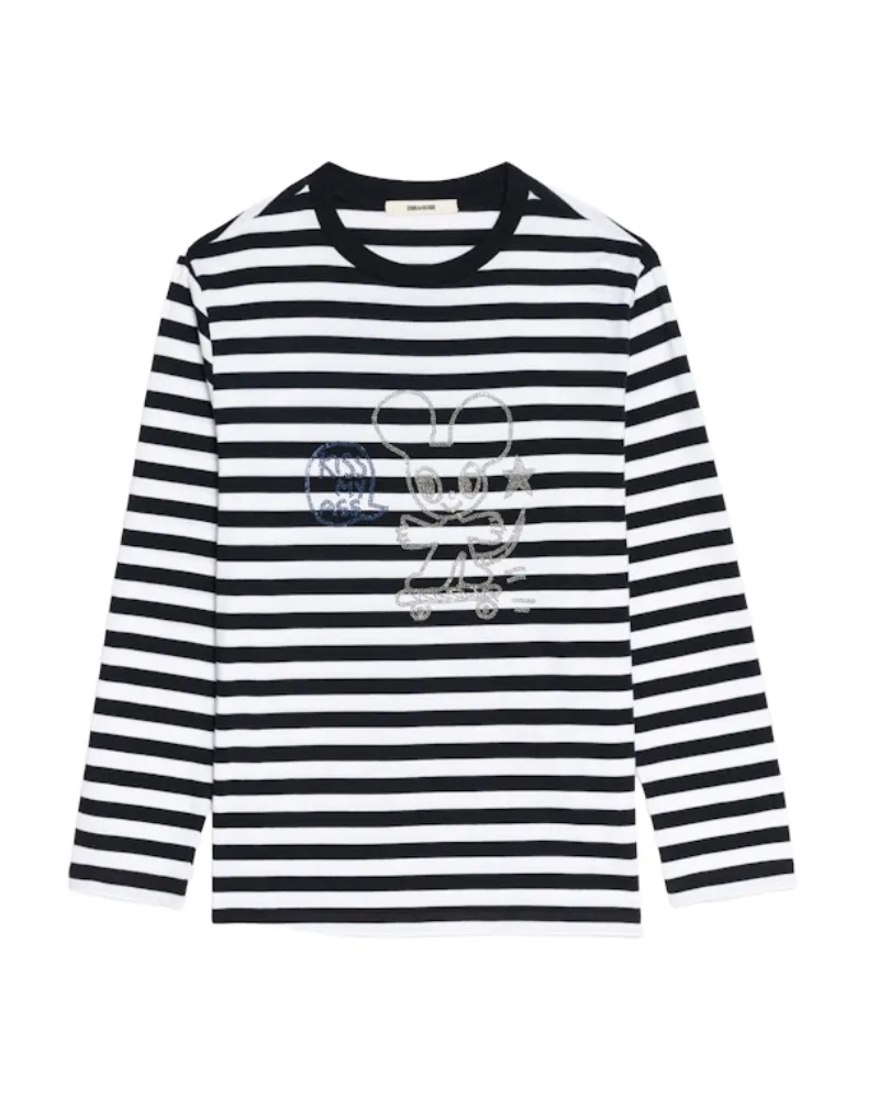 Zadig & Voltaire T-Shirt Edwini Schwarz