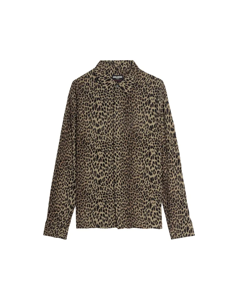 Zadig & Voltaire Hemd Tyric Leaves