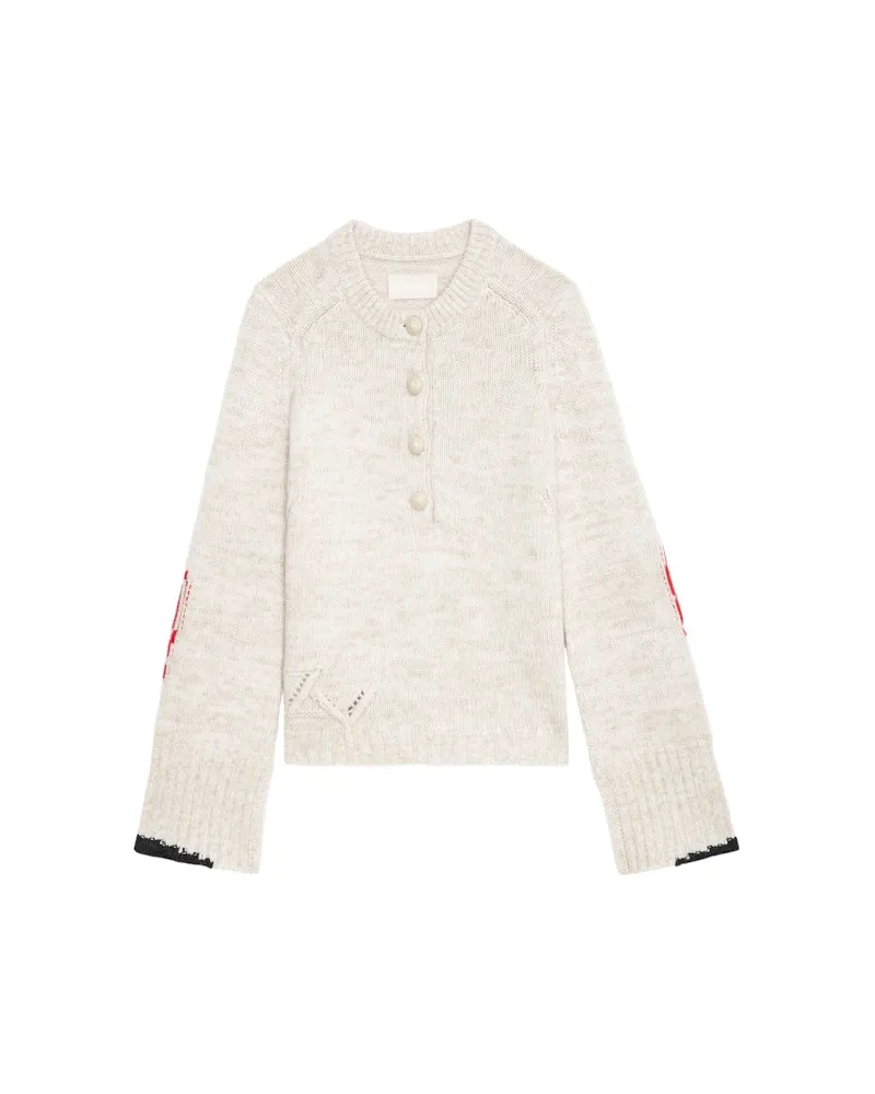 Zadig & Voltaire Pullover Halty Oatmeal