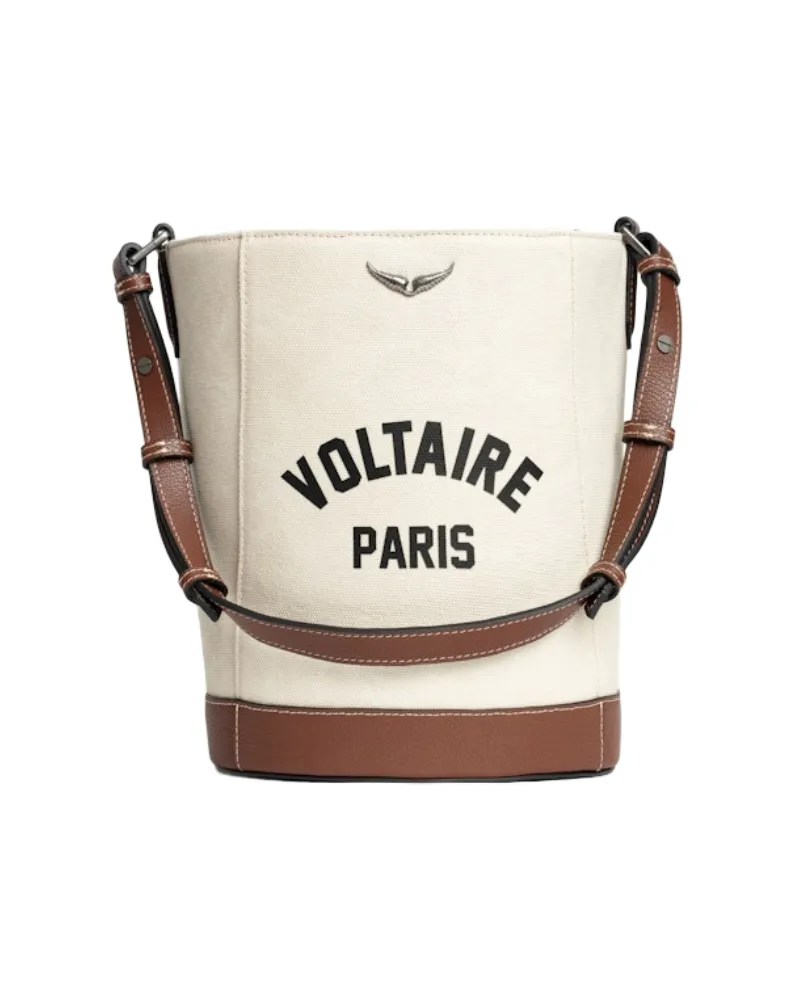 Zadig & Voltaire Z Bucket Voltaire Tasche Weiß