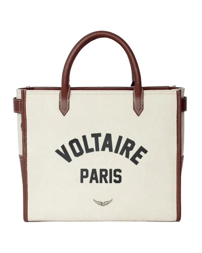 Zadig & Voltaire Angel Tote Voltaire Tasche Weiß