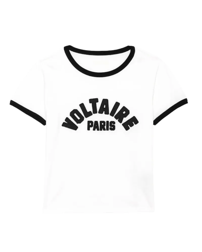 Zadig & Voltaire Alys T-Shirt Weiß