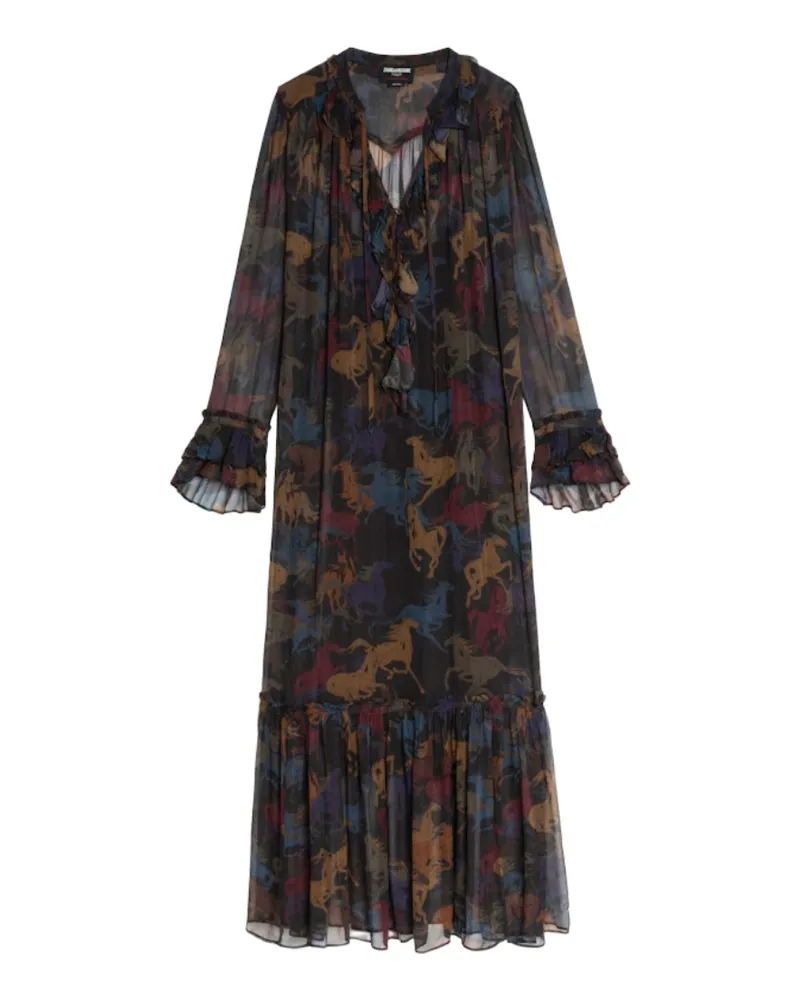 Zadig & Voltaire Kleid Ralicel Braun