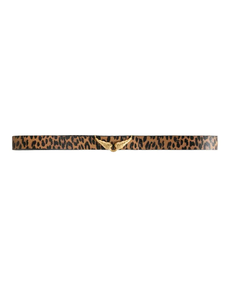 Zadig & Voltaire Rock Reversible 30mm Gürtel Braun