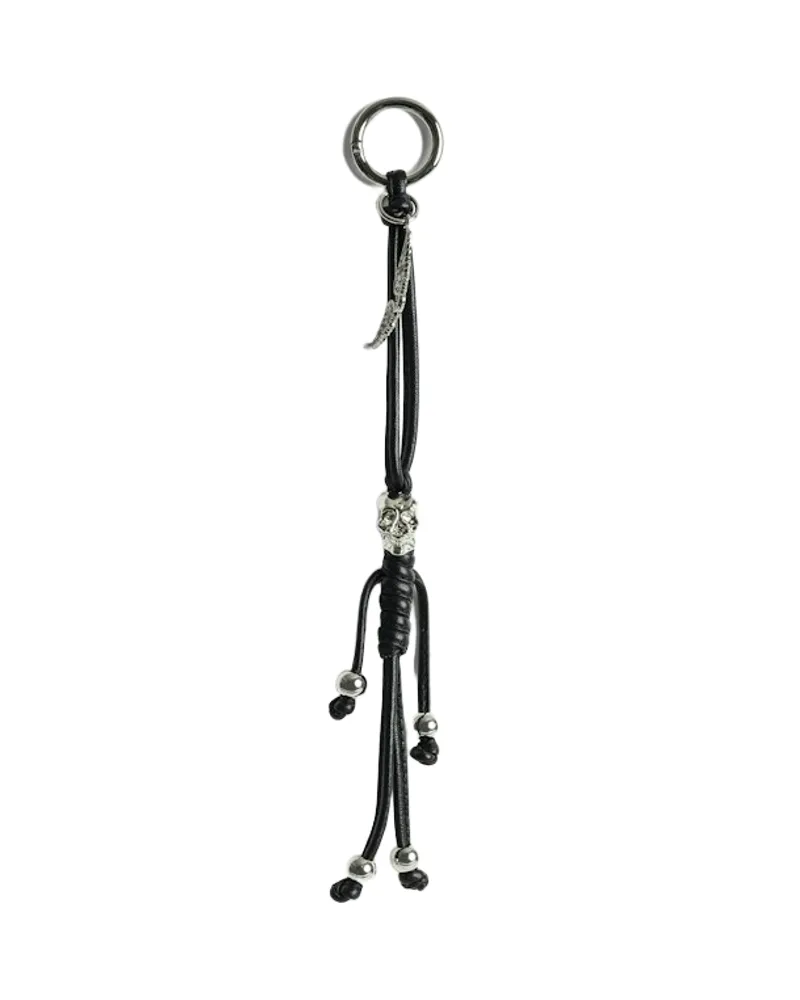 Zadig & Voltaire Skull Schlüsselanhänger Schwarz