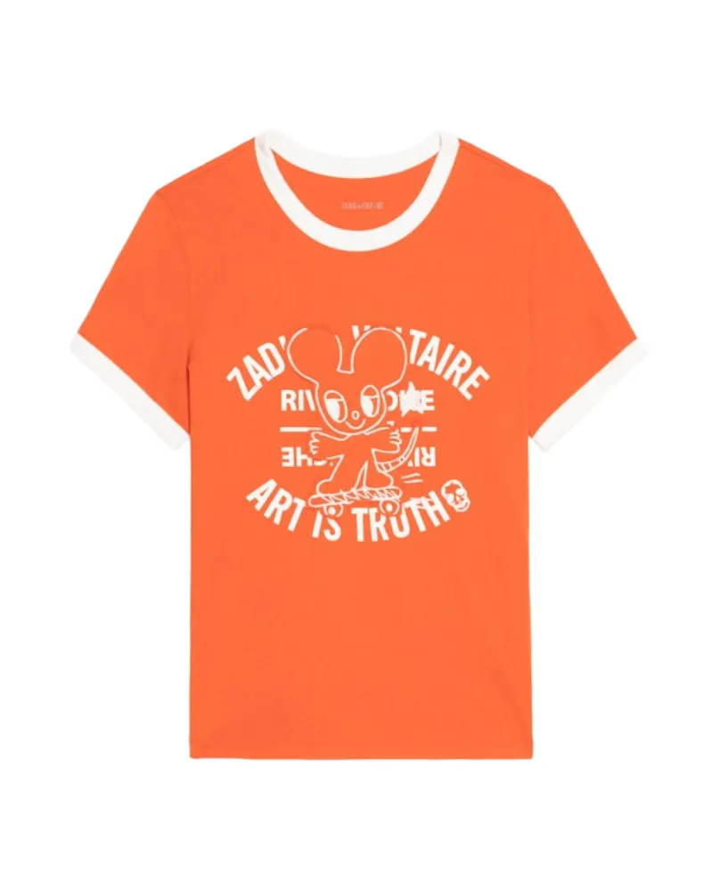 Zadig & Voltaire T-Shirt Woos Orange