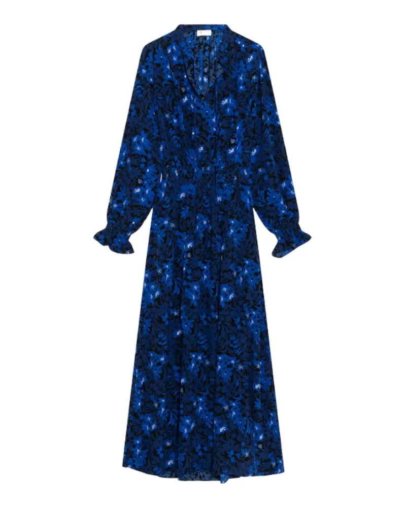 Zadig & Voltaire Rayado Kleid Blau