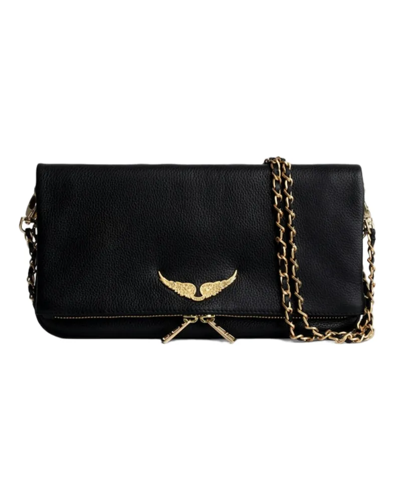 Zadig & Voltaire Clutch Rock Schwarz