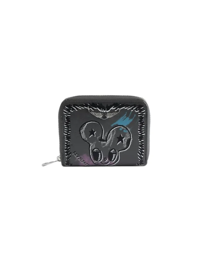 Zadig & Voltaire Mini ZV Humberto Geldbörse Grau