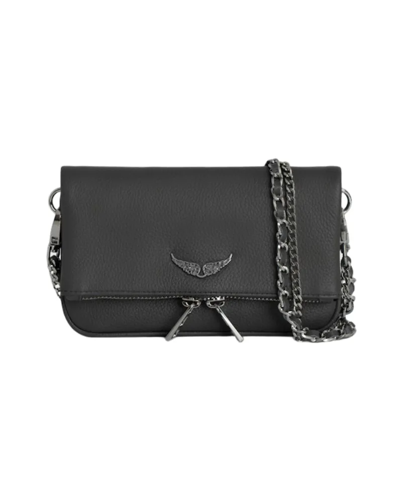 Zadig & Voltaire Rock Mini Clutch Grau