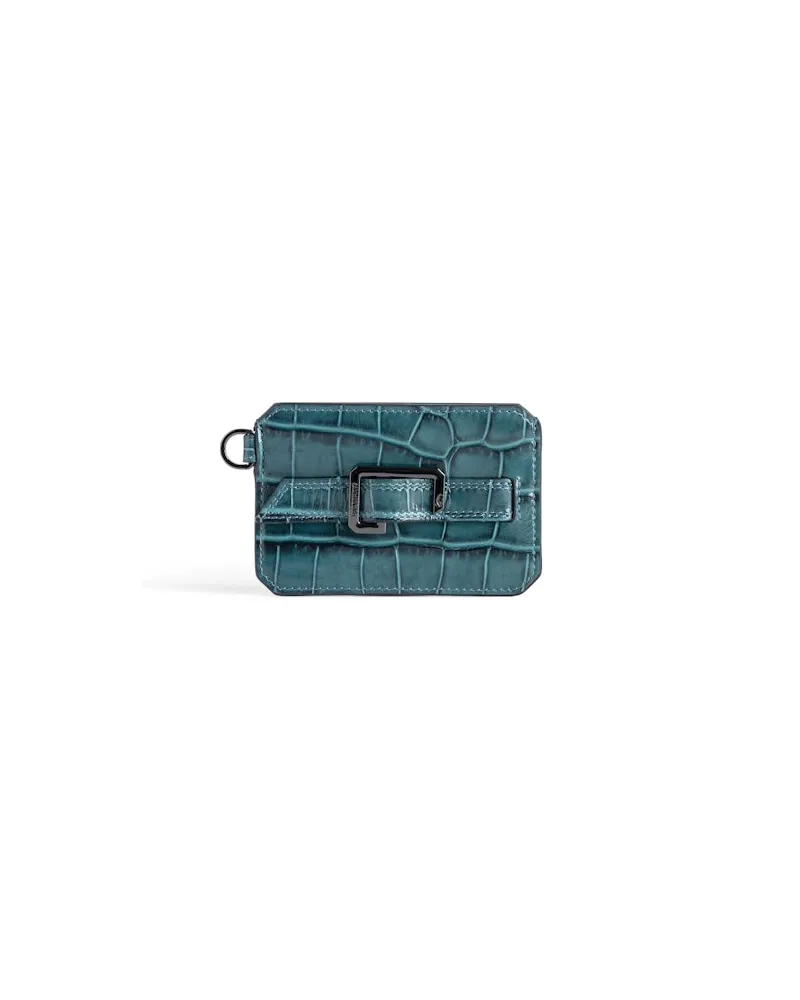 Zadig & Voltaire Kartenetui Le Cecilia Pass Geprägt Abyss