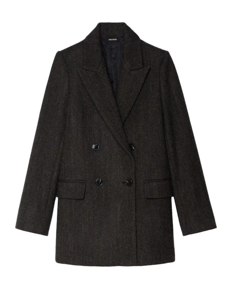 Zadig & Voltaire Mantel Miew Braun