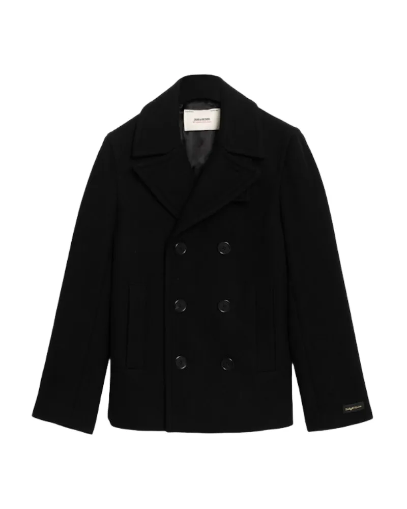 Zadig & Voltaire Mollys Mantel Schwarz