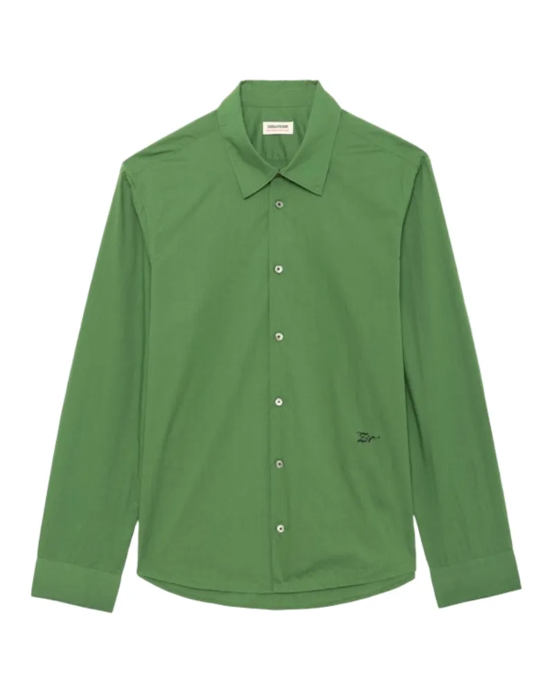 Zadig & Voltaire Sid Hemd Grün