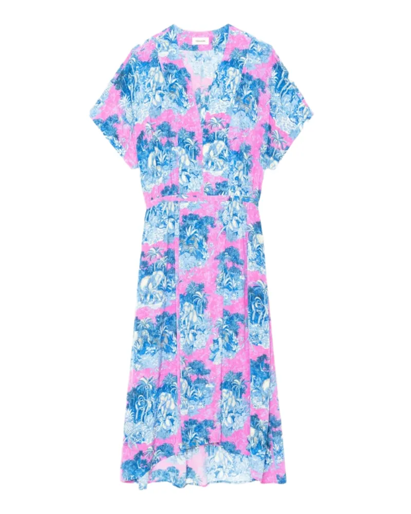 Zadig & Voltaire Kleid Riaz Rosa
