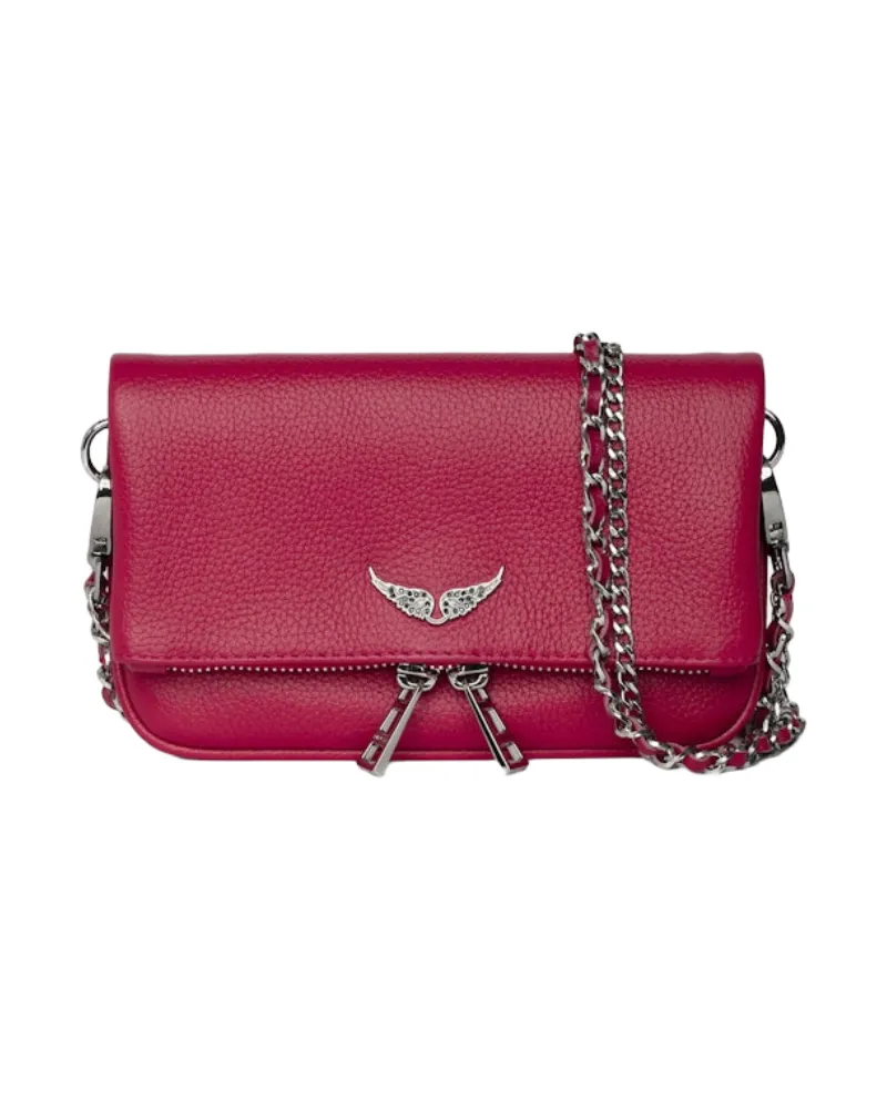 Zadig & Voltaire Rock Nano Clutch Rosa