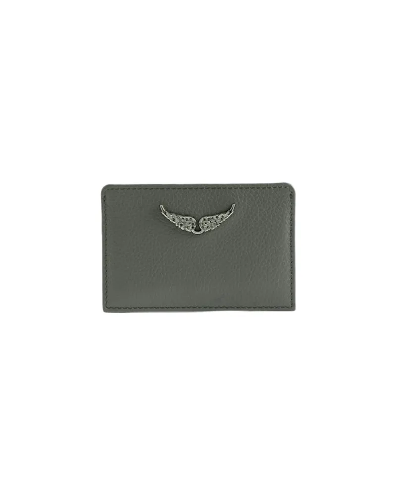 Zadig & Voltaire ZV Pass Kartenetui Grau