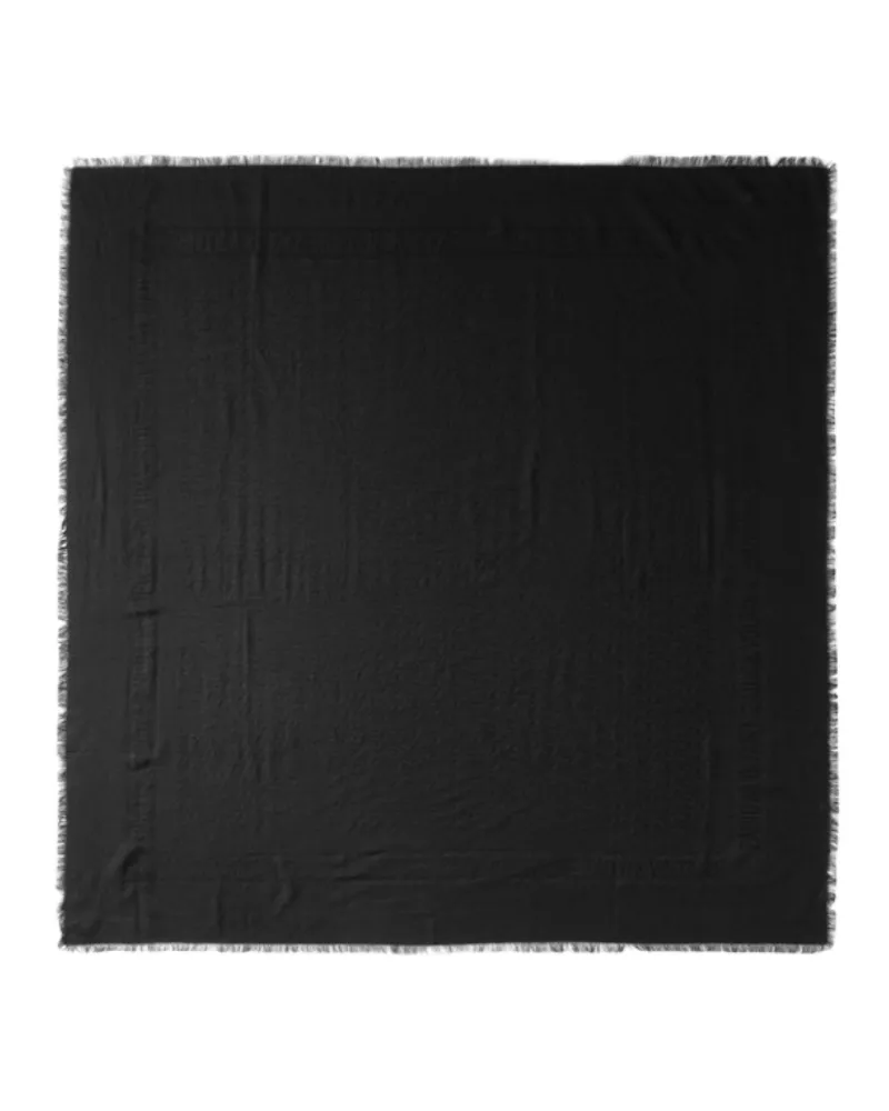 Zadig & Voltaire Halstuch Glenn ZV Initiale 135 Schwarz
