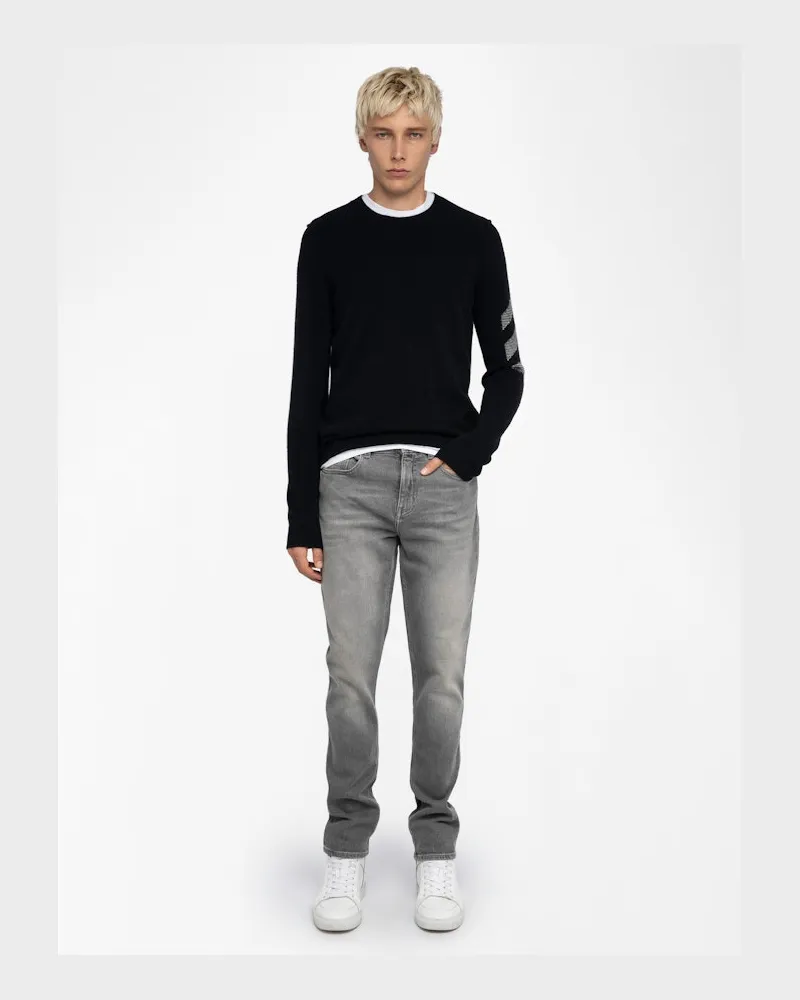 Zadig & Voltaire Kennedy Pullover 100% Kaschmir Black