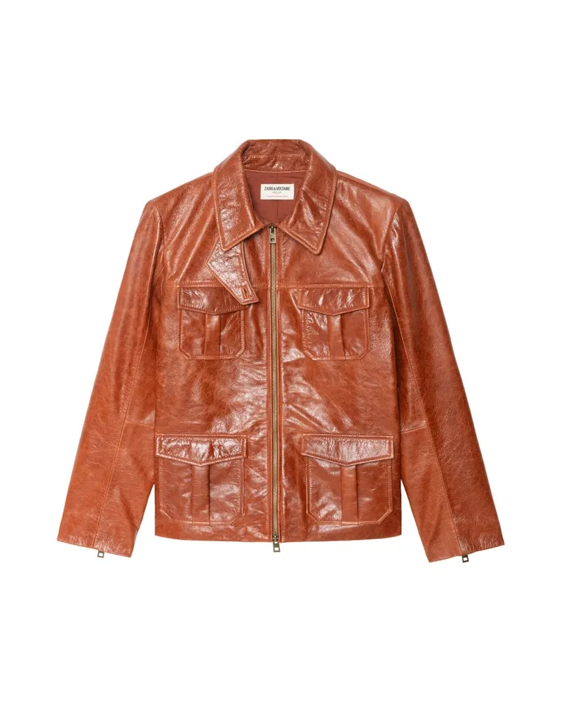 Zadig & Voltaire Lederjacke Lienna Rot