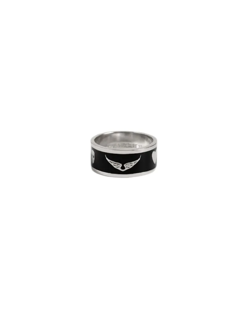 Zadig & Voltaire ZV Ring Schwarz