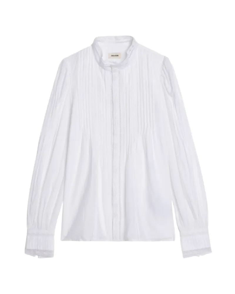 Zadig & Voltaire Hemd Timz Weiß