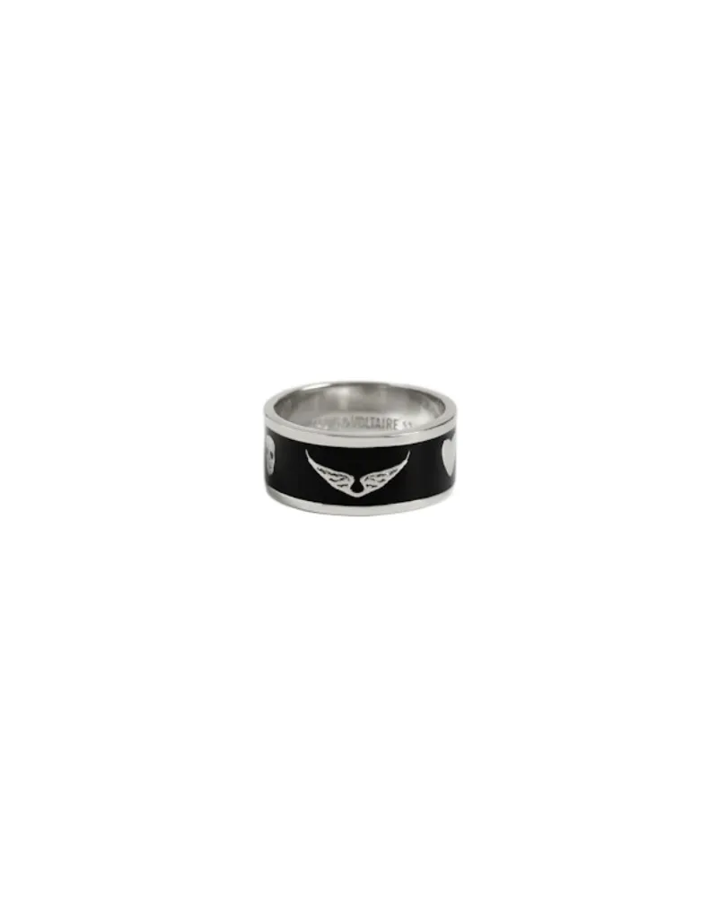 Zadig & Voltaire ZV Ring Schwarz