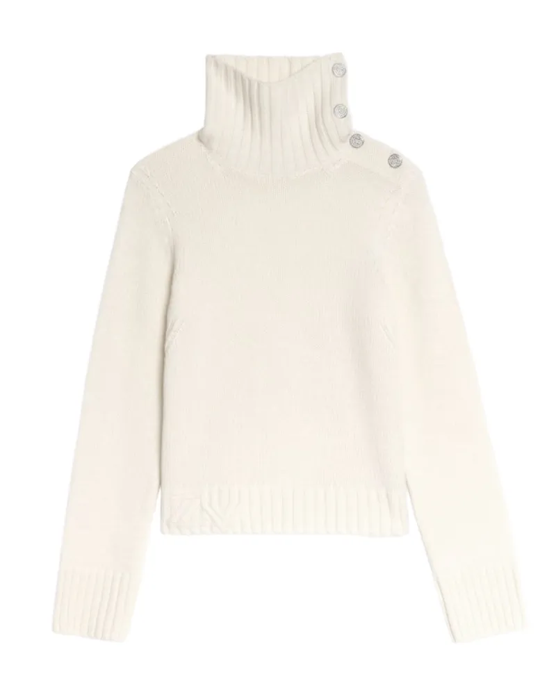 Zadig & Voltaire Pullover Nalma 100% Kaschmir Weiß