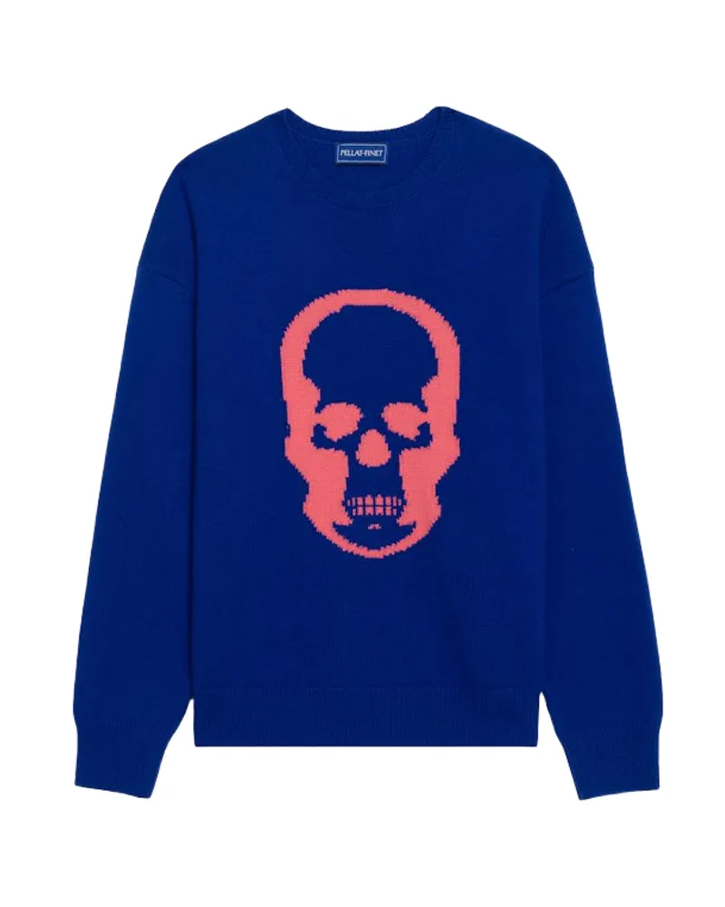 Zadig & Voltaire Pullover Overfav 100% Kaschmir Blau