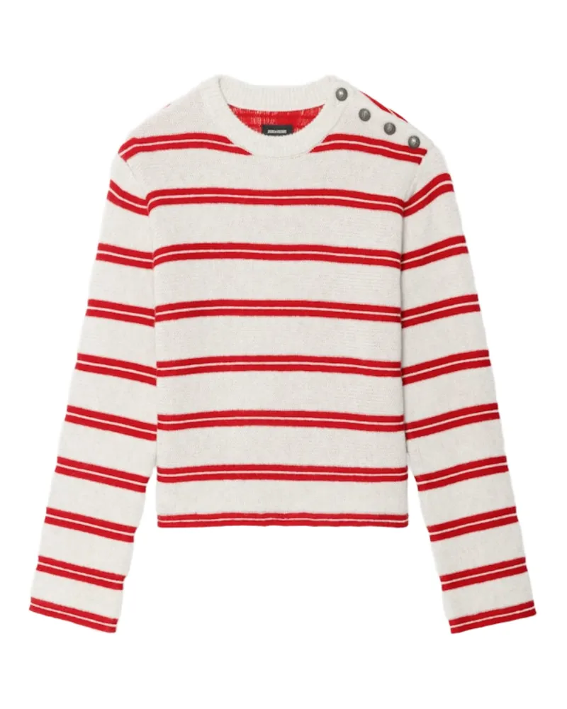 Zadig & Voltaire Pullover Spikyz Grau