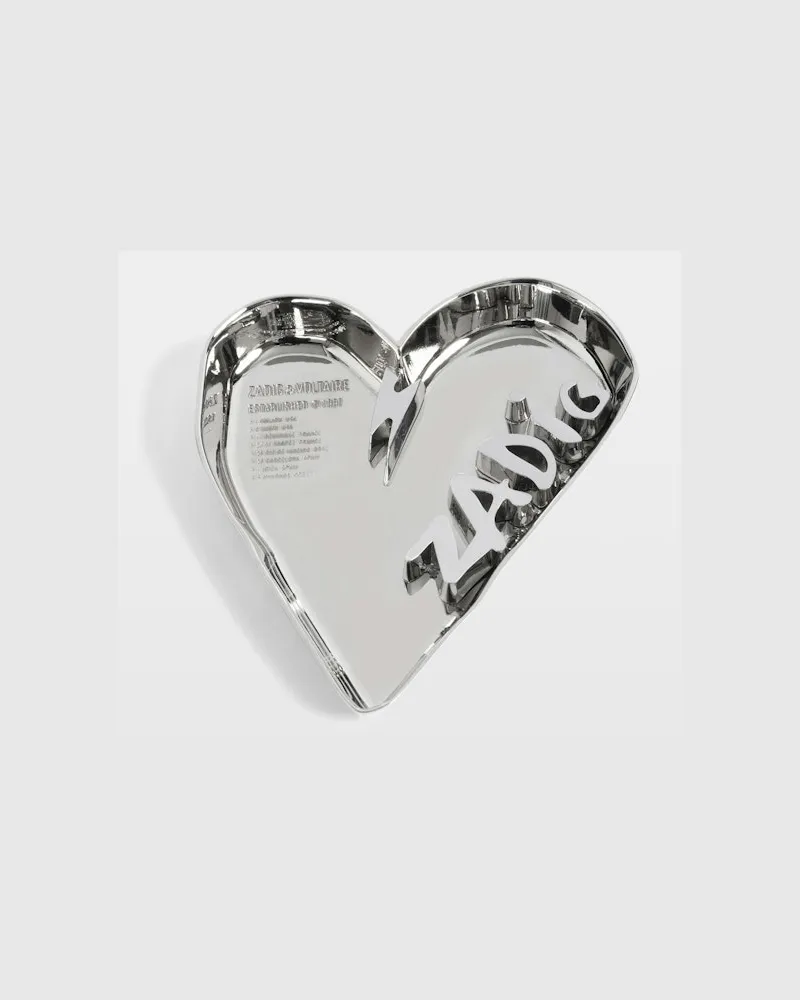 Zadig & Voltaire Schale Burning Love Grau