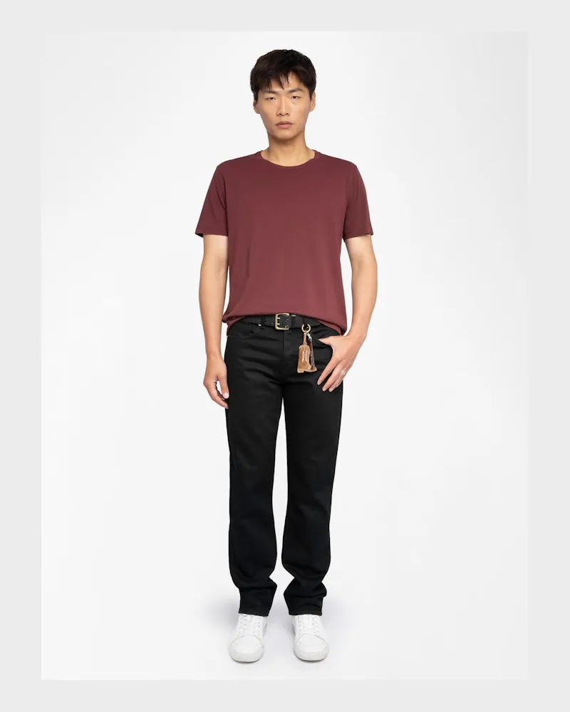 Zadig & Voltaire T-shirt Tommy Burgundy