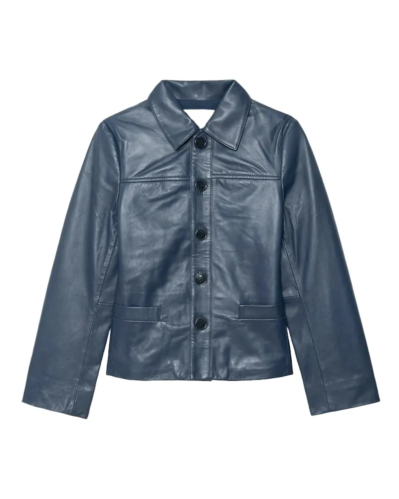 Zadig & Voltaire Liamys Lederjacke Blau