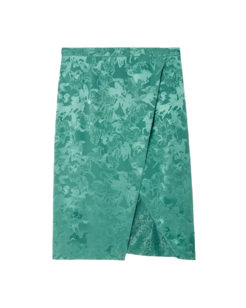 Zadig & Voltaire Julen Rock 100% Seide Grün