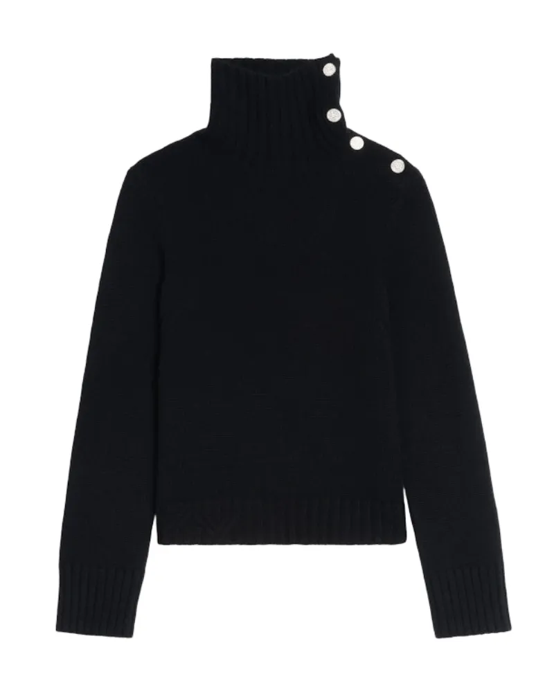 Zadig & Voltaire Pullover Nalma 100% Kaschmir Schwarz