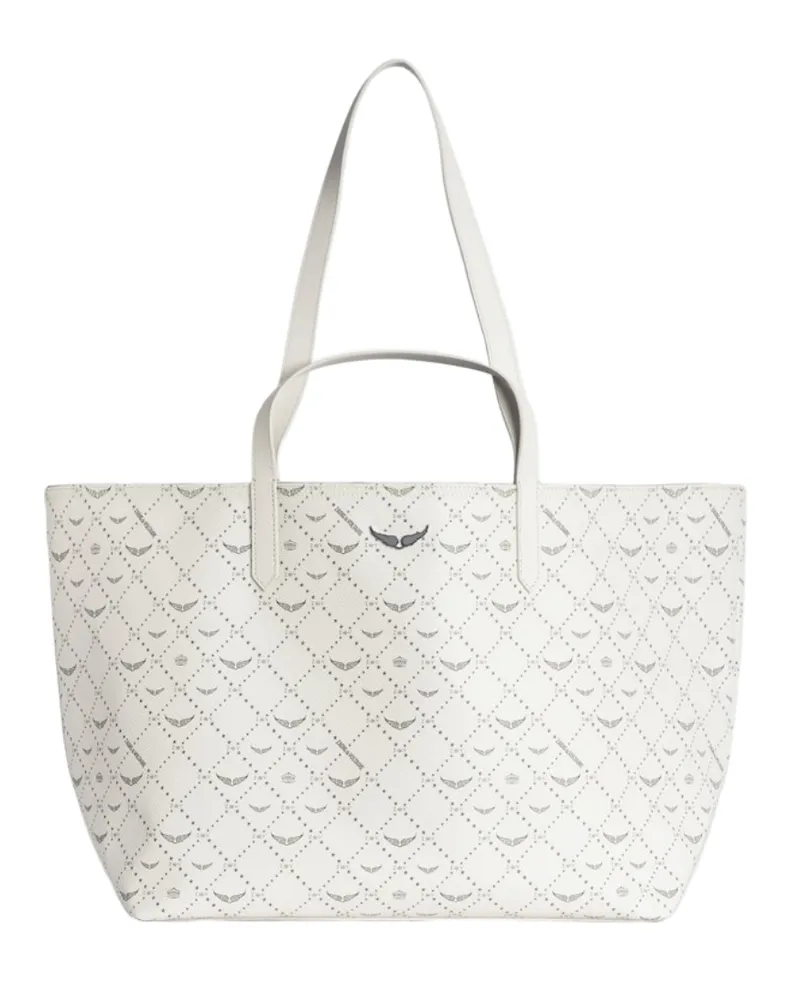 Zadig & Voltaire Z Shopper XL Monogram Tasche Weiß
