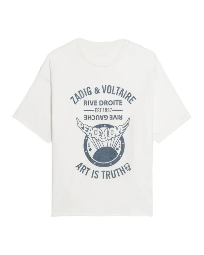 Zadig & Voltaire T-Shirt Berry Weiß