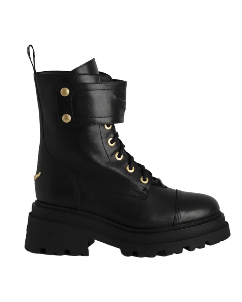 Zadig & Voltaire Stiefel Joe Ride Schwarz