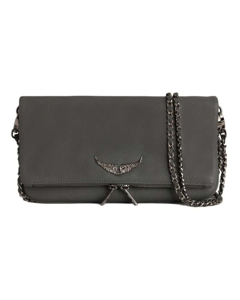 Zadig & Voltaire Clutch Rock Grau