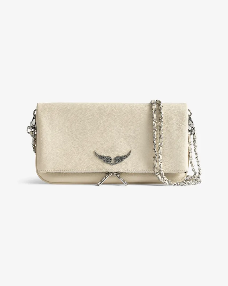 Zadig & Voltaire Rock Clutch Weiß